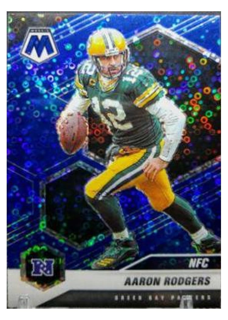 2021 Panini Mosaic Base Set Aaron Rodgers #206 card