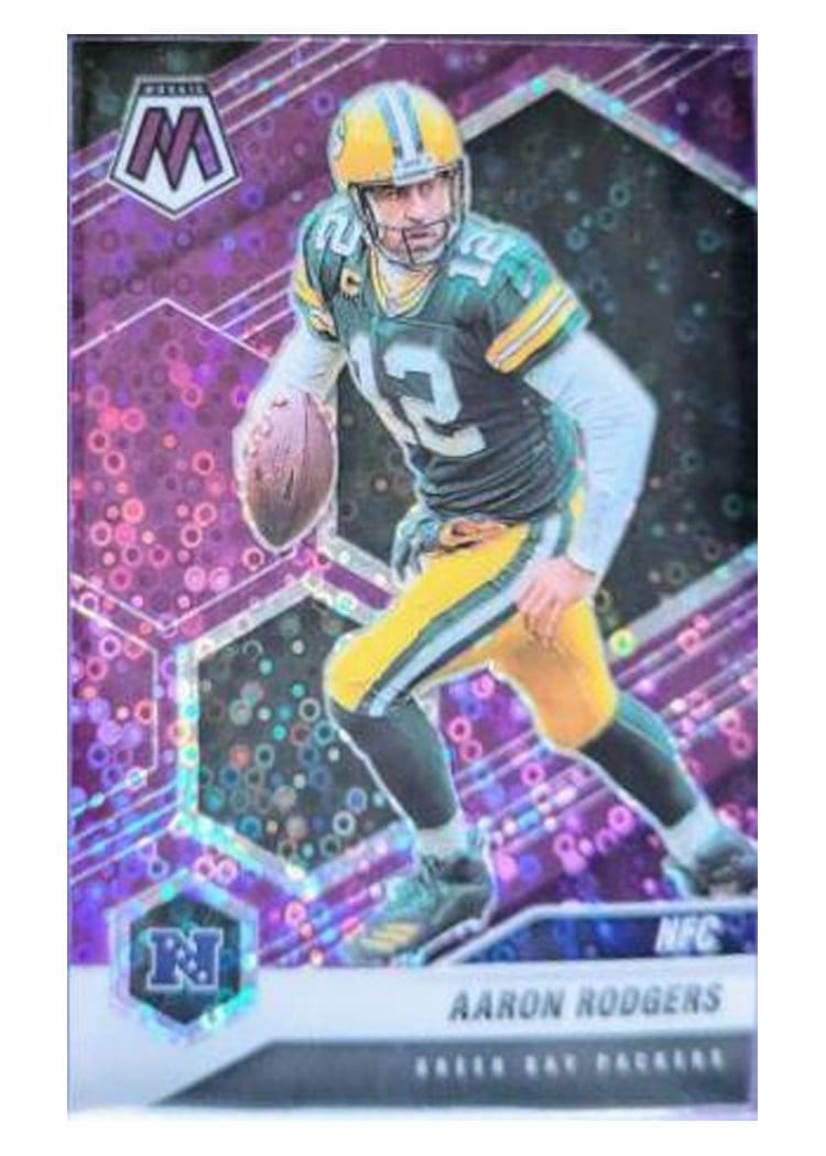2021 Panini Mosaic Base Set Aaron Rodgers #206 card