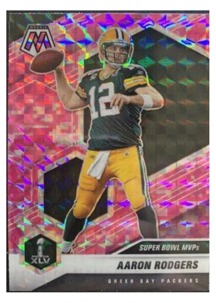 2021 Panini Mosaic Base Set Aaron Rodgers #289 card