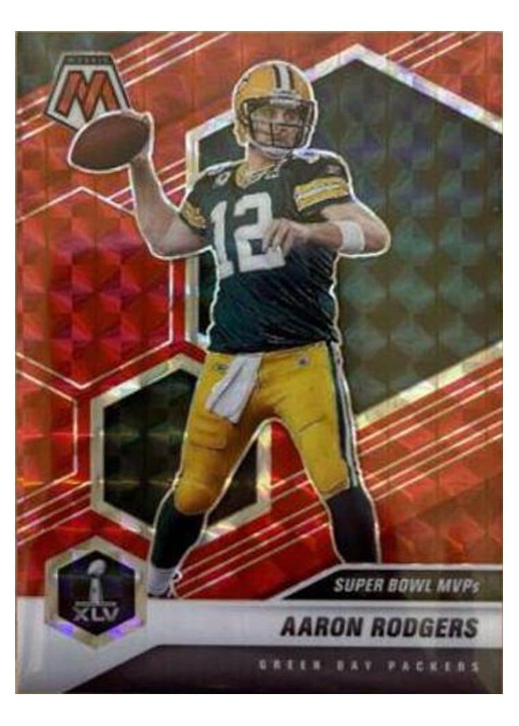 2021 Panini Mosaic Base Set Aaron Rodgers #289 card