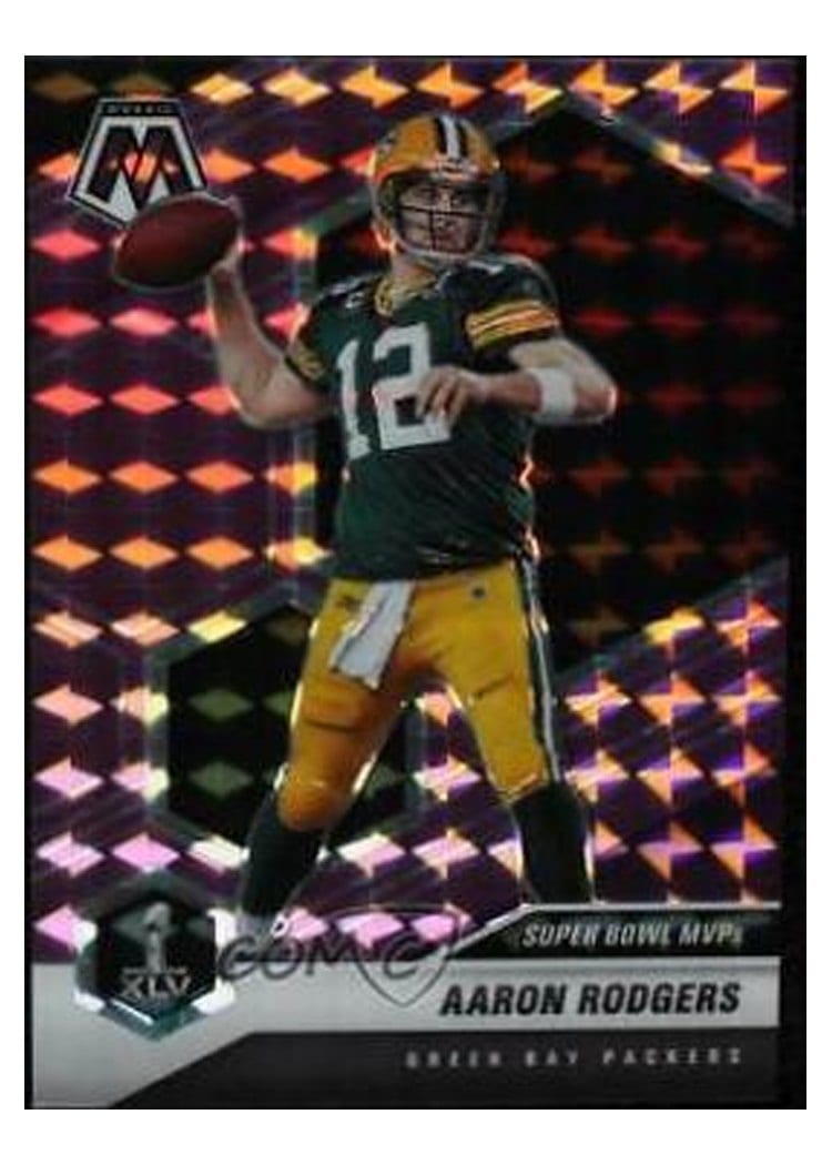 2021 Panini Mosaic Base Set Aaron Rodgers #289 card