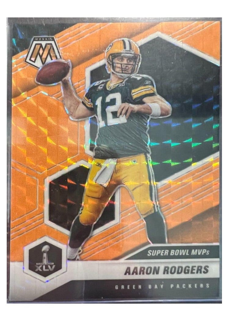 2021 Panini Mosaic Base Set Aaron Rodgers #289 card