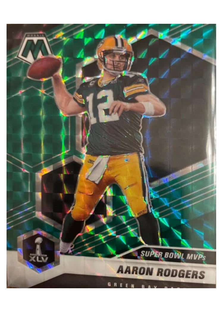 2021 Panini Mosaic Base Set Aaron Rodgers #289 card