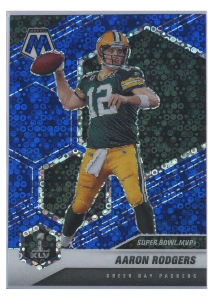 2021 Panini Mosaic Base Set Aaron Rodgers #289 card