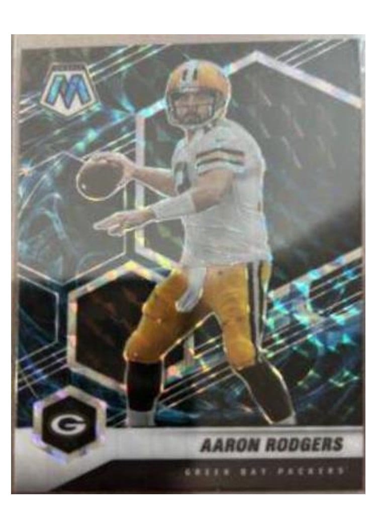 2021 Panini Mosaic Base Set Aaron Rodgers #79 card