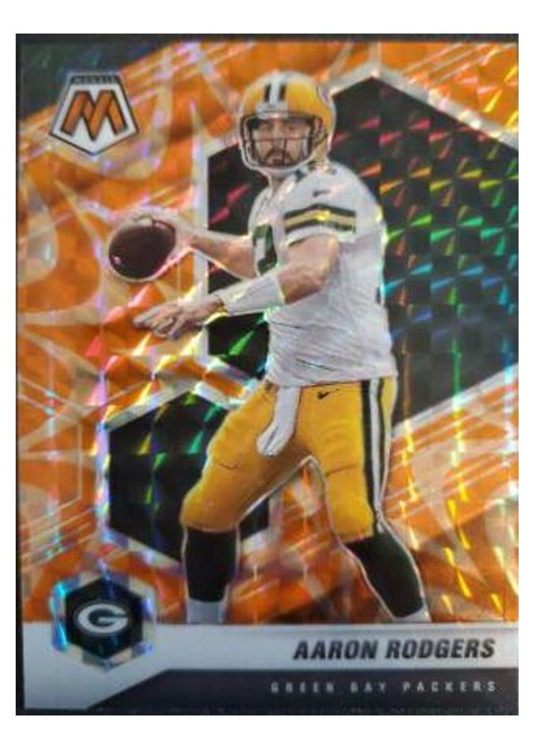 2021 Panini Mosaic Base Set Aaron Rodgers #79 card