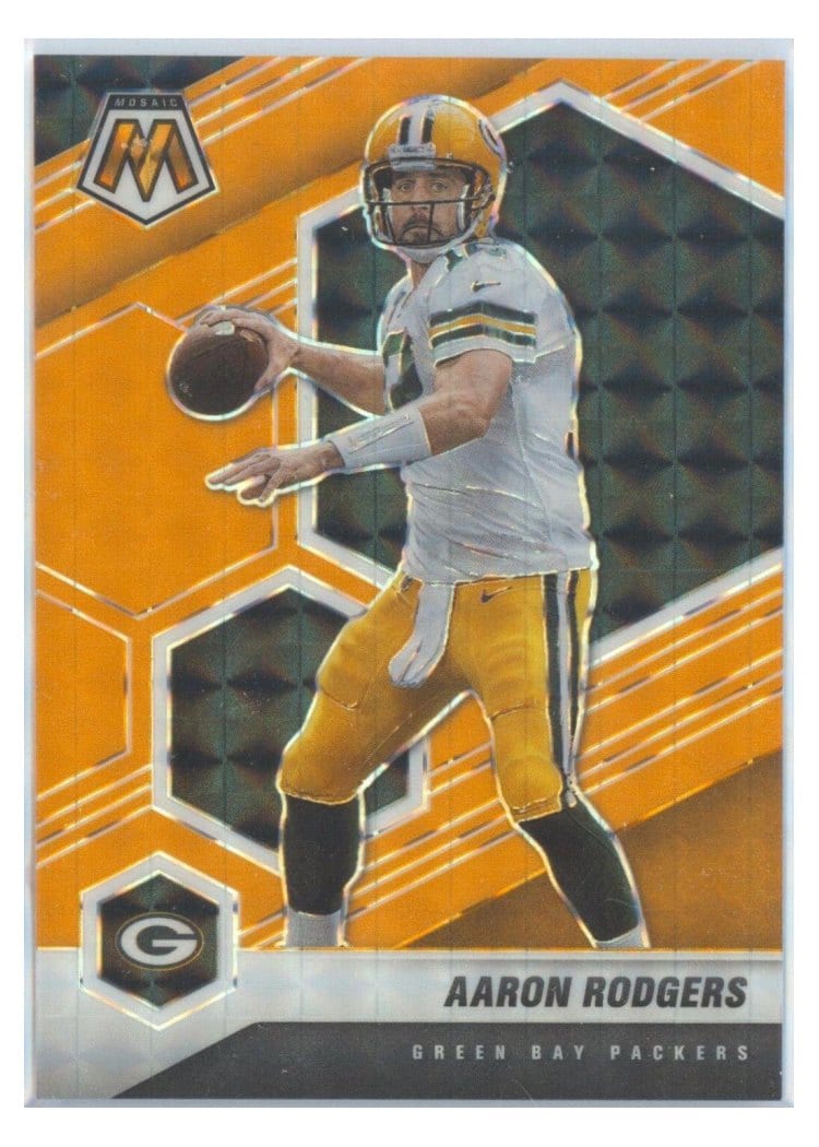2021 Panini Mosaic Base Set Aaron Rodgers #79 card