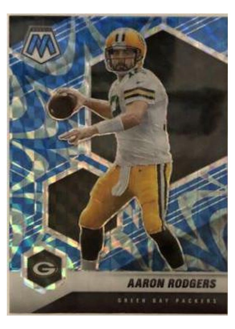 2021 Panini Mosaic Base Set Aaron Rodgers #79 card