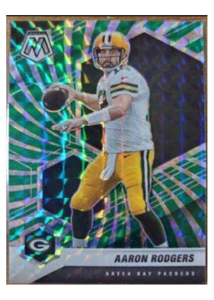 2021 Panini Mosaic Base Set Aaron Rodgers #79 card