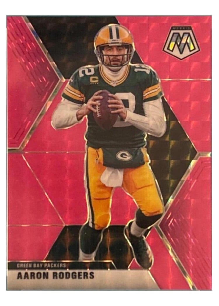 2021 Panini Mosaic Base Set Aaron Rodgers #79 card