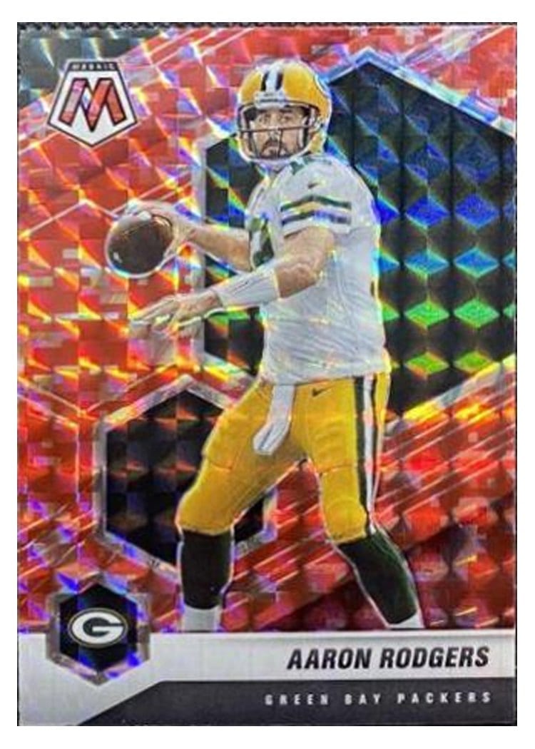 2021 Panini Mosaic Base Set Aaron Rodgers #79 card