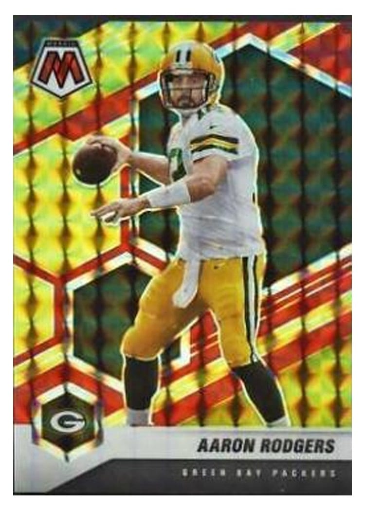 2021 Panini Mosaic Base Set Aaron Rodgers #79 card