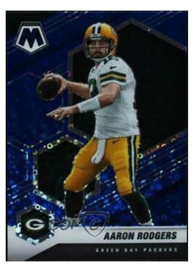 2021 Panini Mosaic Base Set Aaron Rodgers #79 card