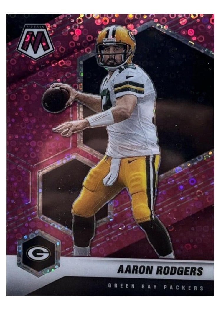 2021 Panini Mosaic Base Set Aaron Rodgers #79 card