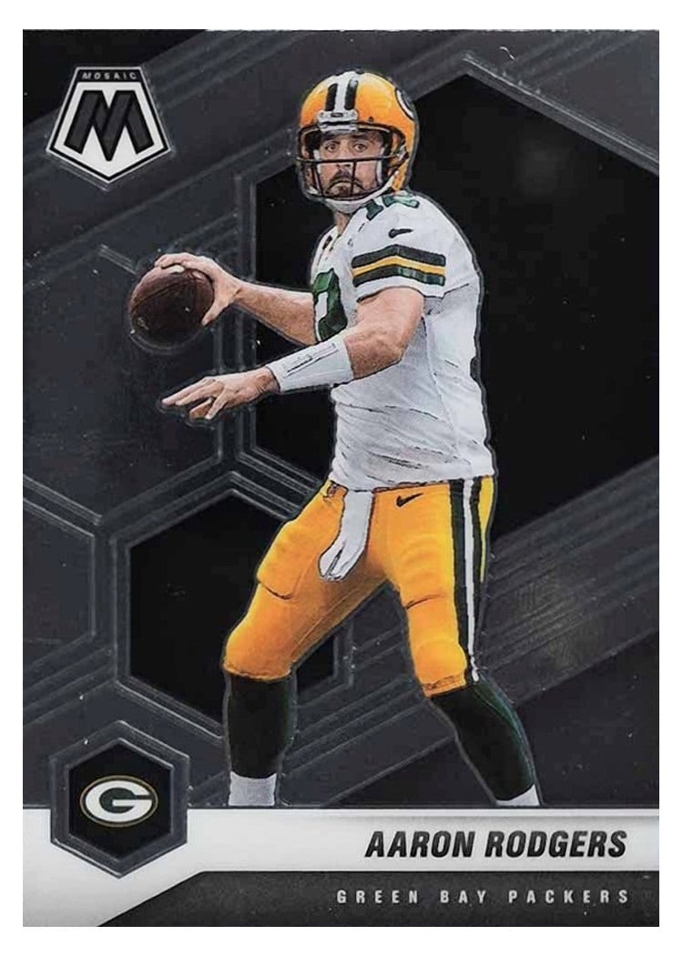 2021 Panini Mosaic Base Set Aaron Rodgers #79 card