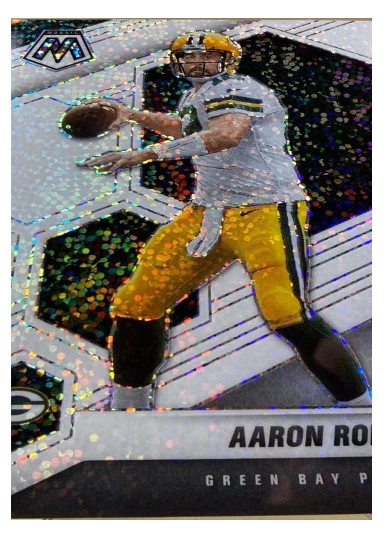 2021 Panini Mosaic Base Set Aaron Rodgers #79 card