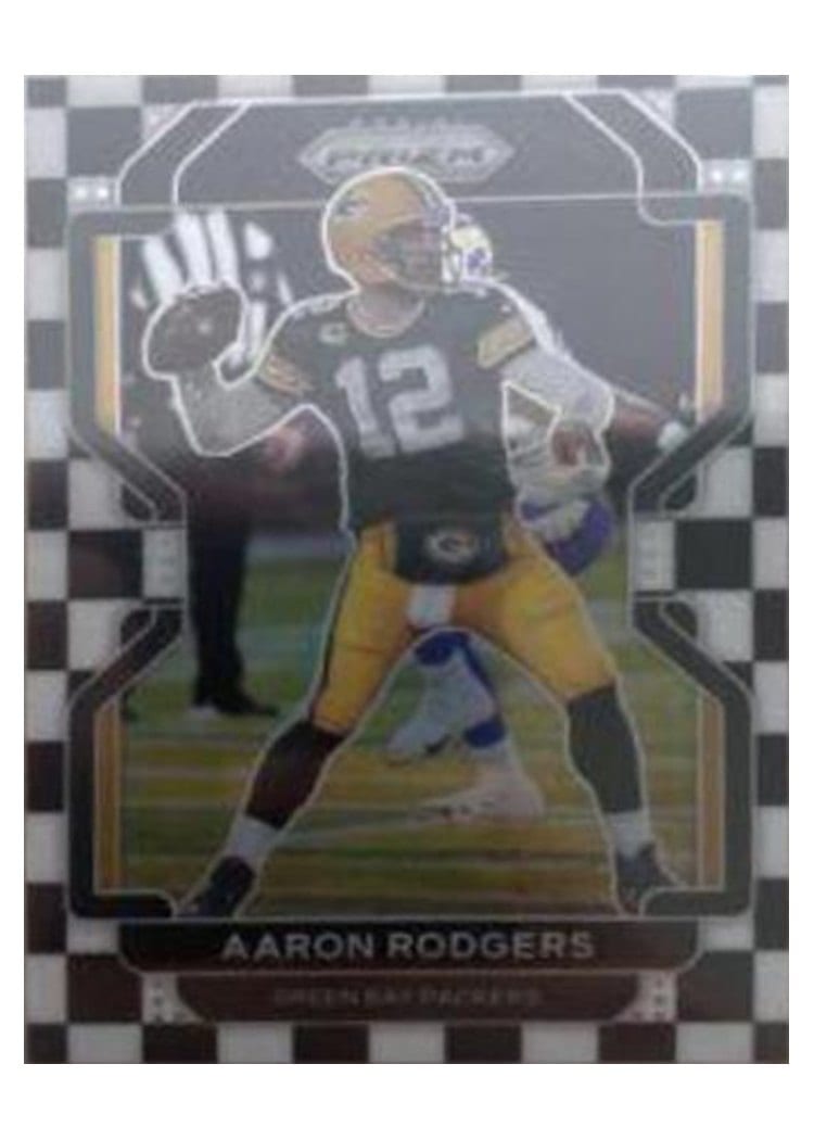 2021 Panini Prizm Base Set Aaron Rodgers #138 card