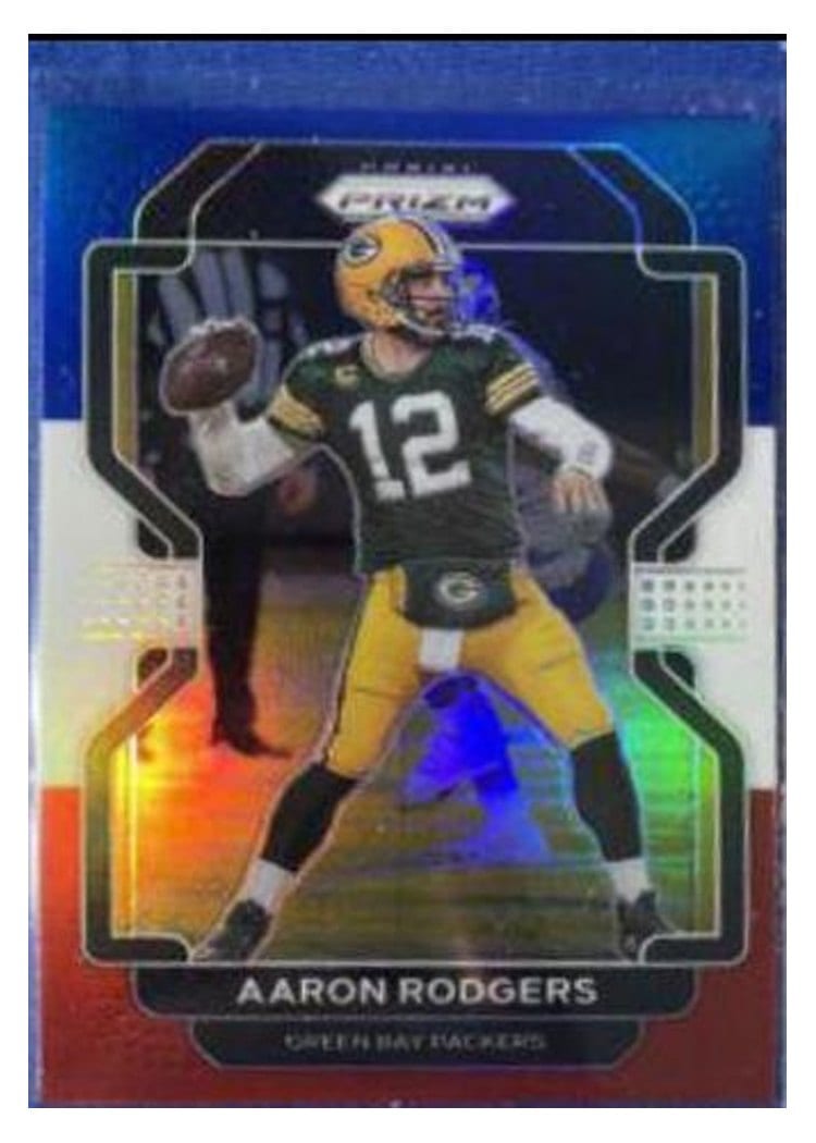 2021 Panini Prizm Base Set Aaron Rodgers #138 card