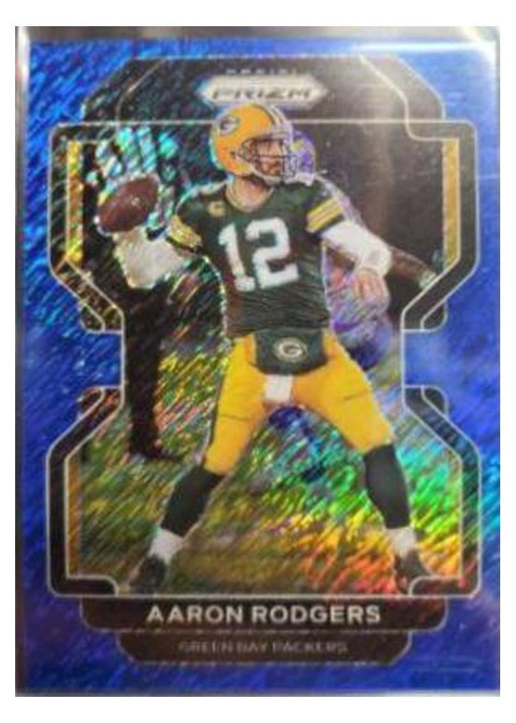 2021 Panini Prizm Base Set Aaron Rodgers #138 card