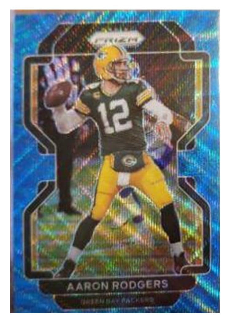 2021 Panini Prizm Base Set Aaron Rodgers #138 card