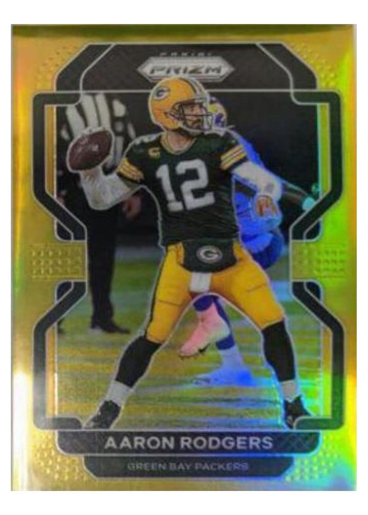 2021 Panini Prizm Base Set Aaron Rodgers #138 card