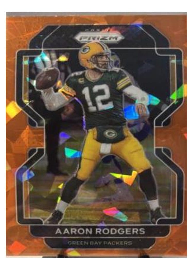 2021 Panini Prizm Base Set Aaron Rodgers #138 card
