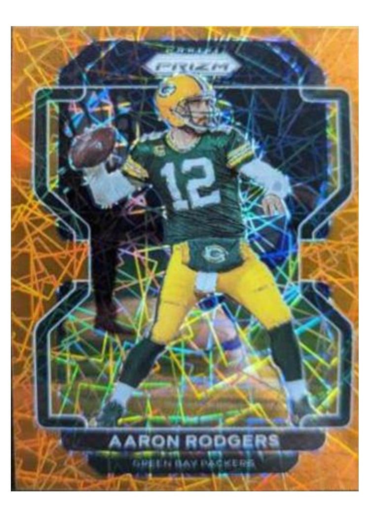 2021 Panini Prizm Base Set Aaron Rodgers #138 card