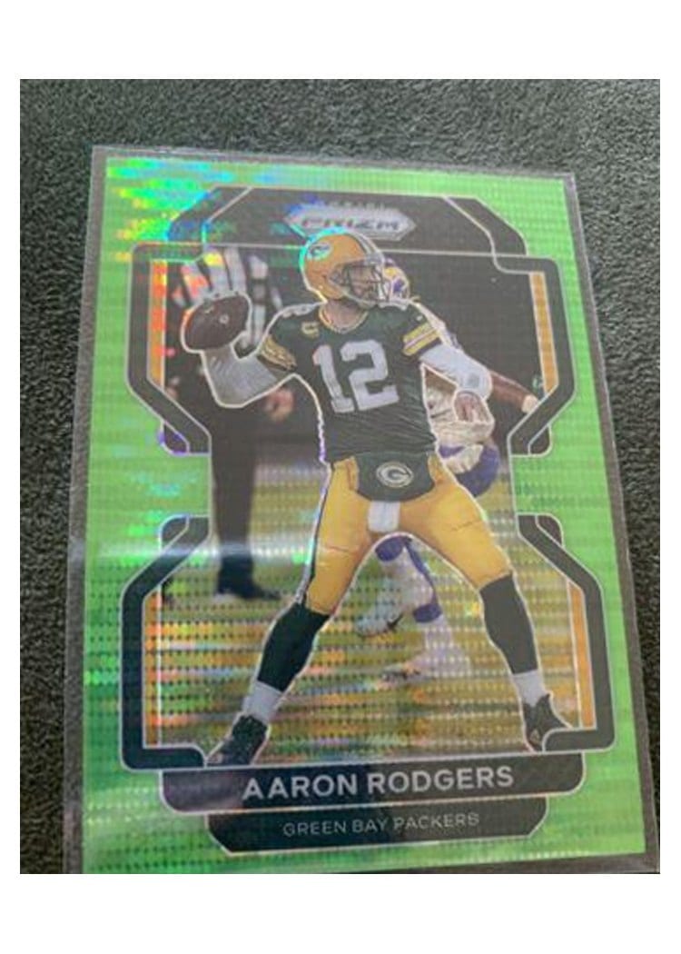 2021 Panini Prizm Base Set Aaron Rodgers #138 card
