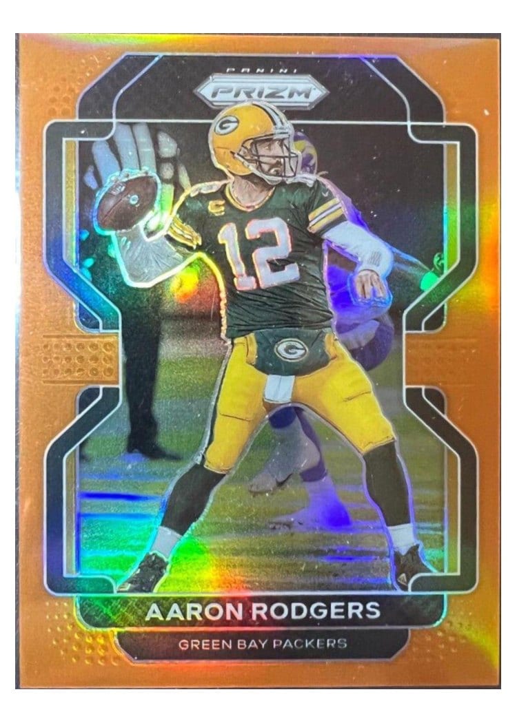 2021 Panini Prizm Base Set Aaron Rodgers #138 card