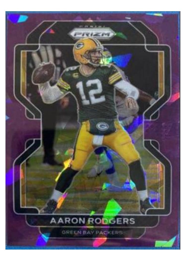 2021 Panini Prizm Base Set Aaron Rodgers #138 card