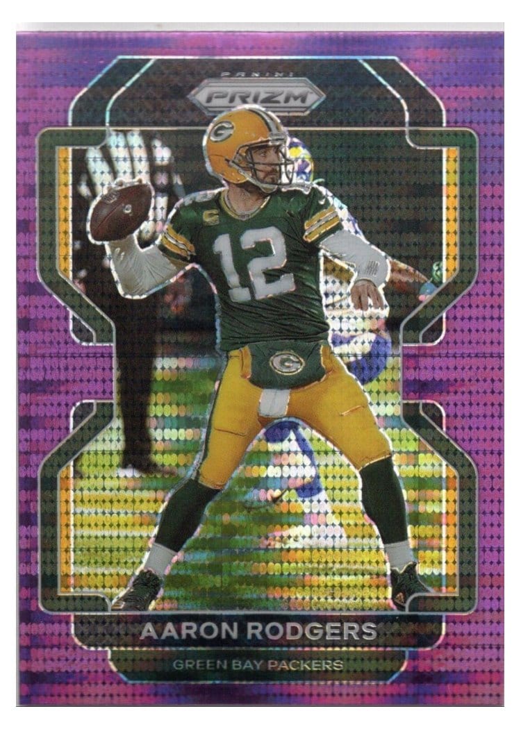 2021 Panini Prizm Base Set Aaron Rodgers #138 card
