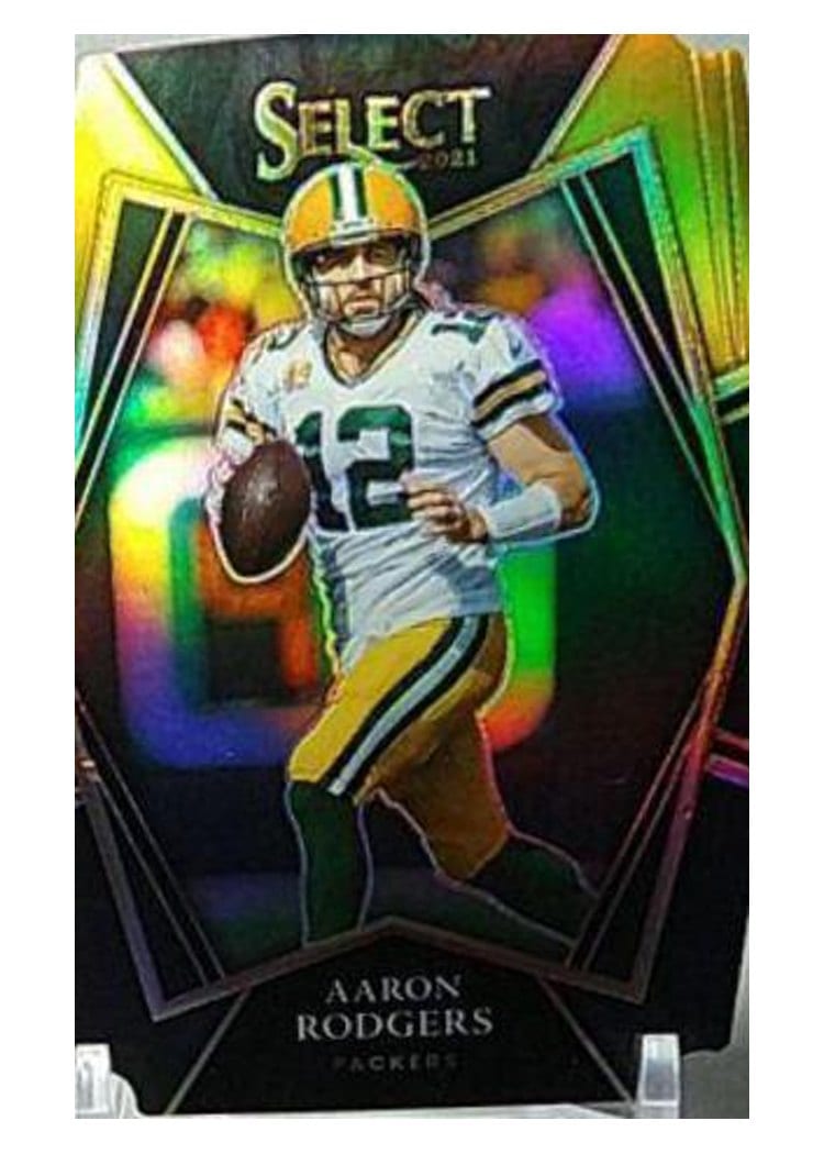 2021 Panini Select Base Set Aaron Rodgers #114 card