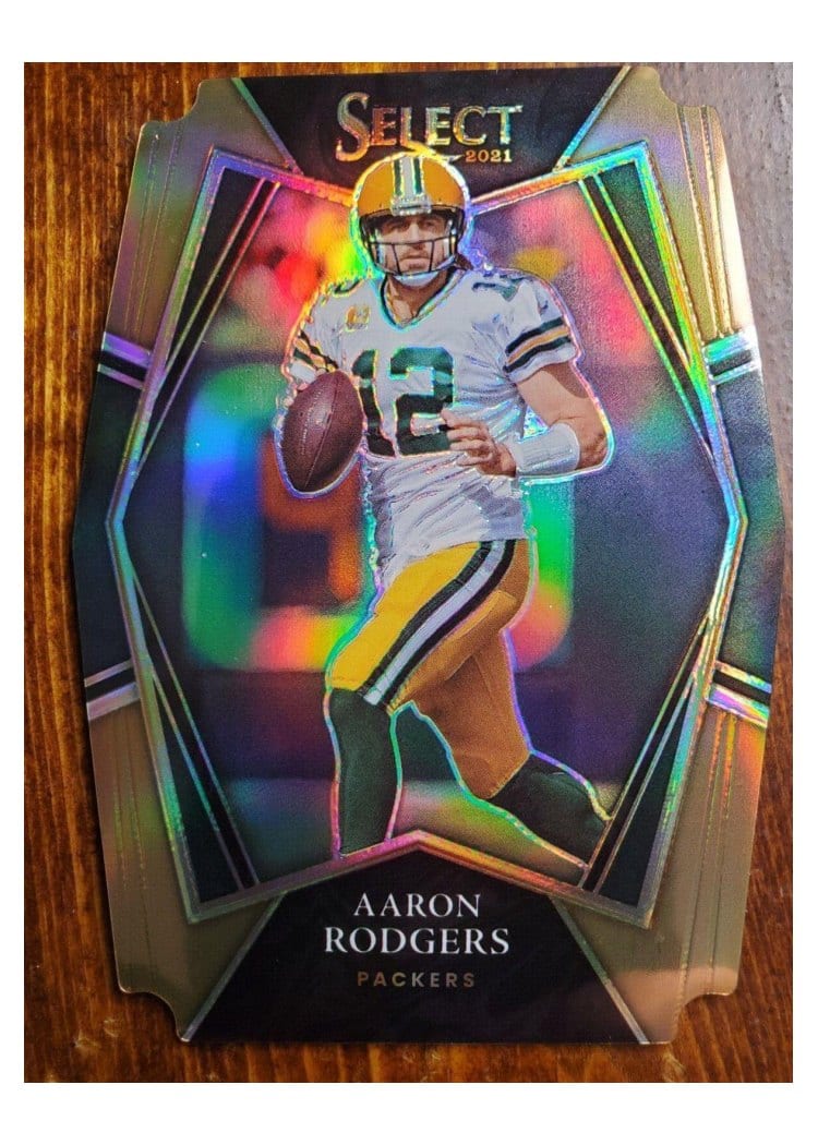 2021 Panini Select Base Set Aaron Rodgers #114 card