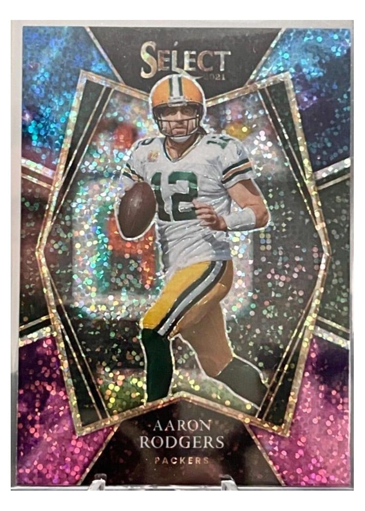 2021 Panini Select Base Set Aaron Rodgers #114 card