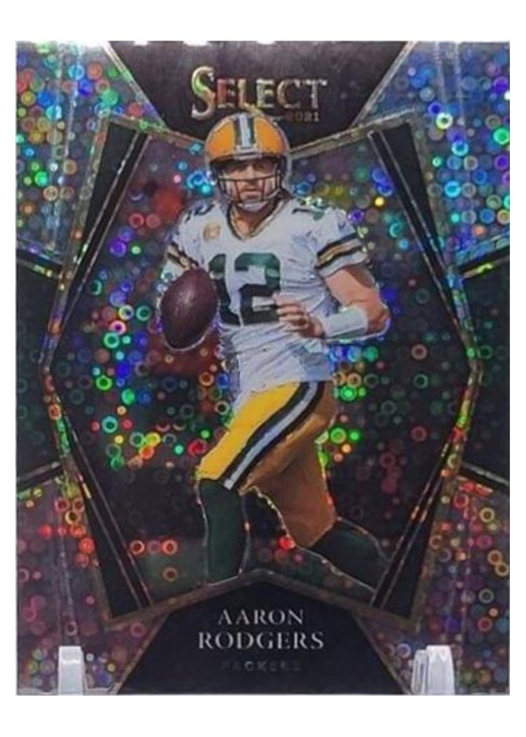 2021 Panini Select Base Set Aaron Rodgers #114 card