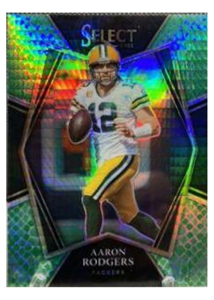 2021 Panini Select Base Set Aaron Rodgers #114 card
