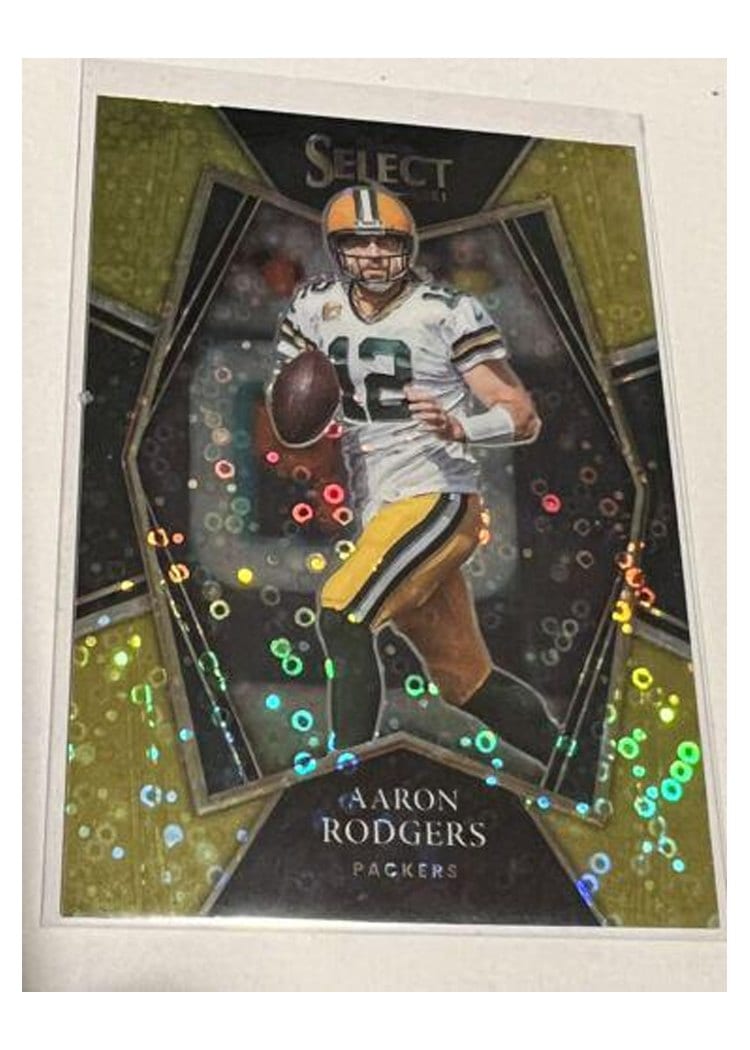 2021 Panini Select Base Set Aaron Rodgers #114 card