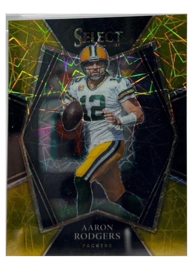 2021 Panini Select Base Set Aaron Rodgers #114 card