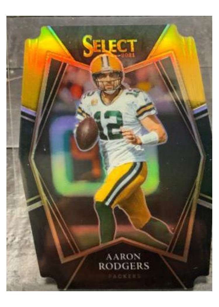 2021 Panini Select Base Set Aaron Rodgers #114 card