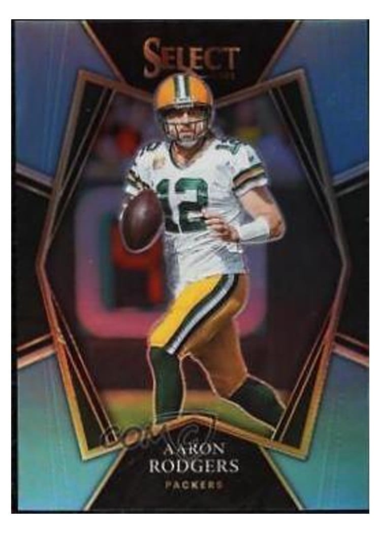 2021 Panini Select Base Set Aaron Rodgers #114 card
