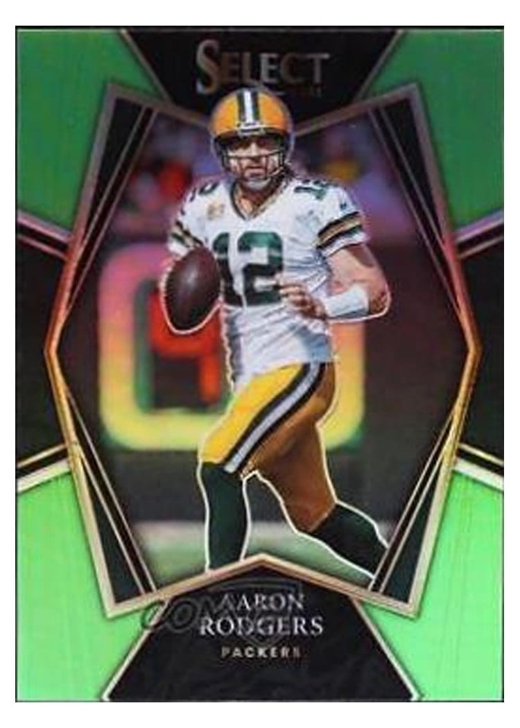 2021 Panini Select Base Set Aaron Rodgers #114 card