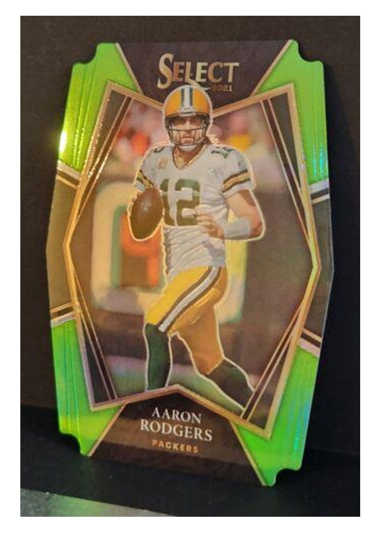 2021 Panini Select Base Set Aaron Rodgers #114 card