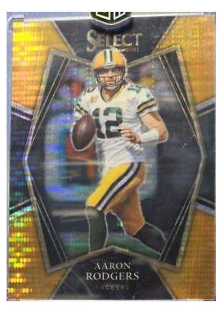 2021 Panini Select Base Set Aaron Rodgers #114 card