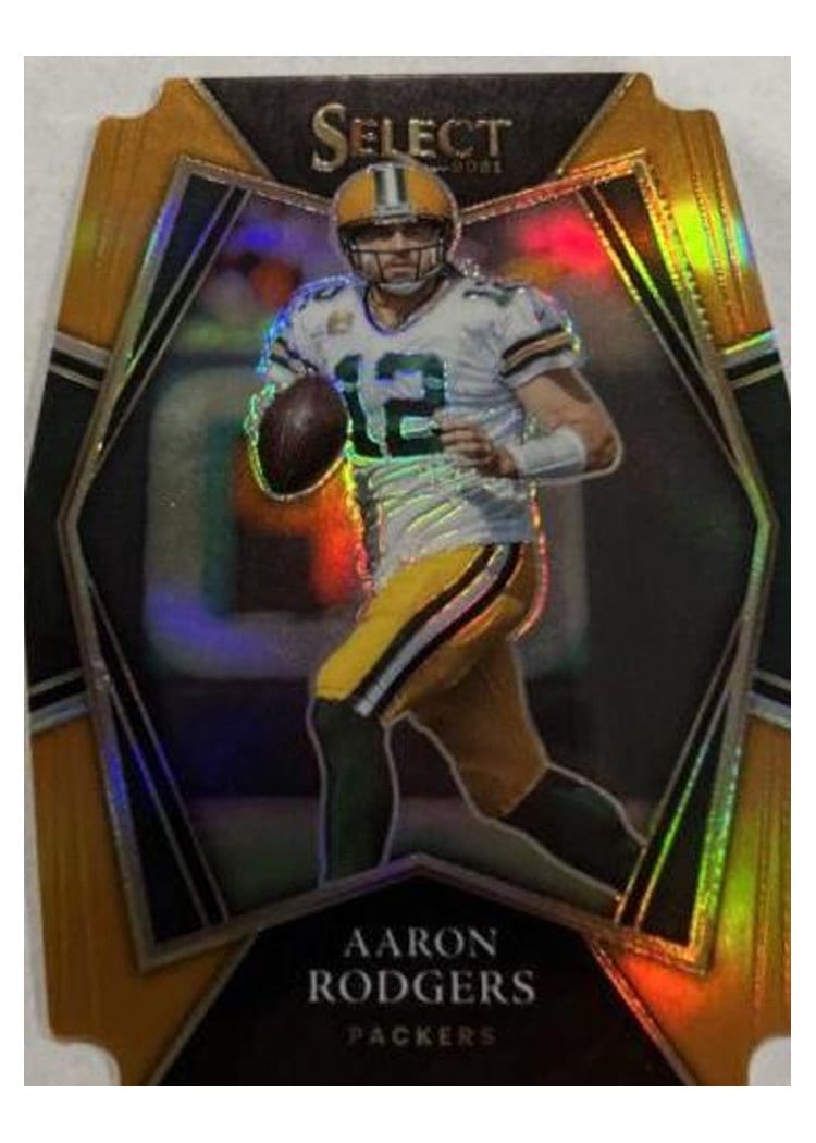 2021 Panini Select Base Set Aaron Rodgers #114 card