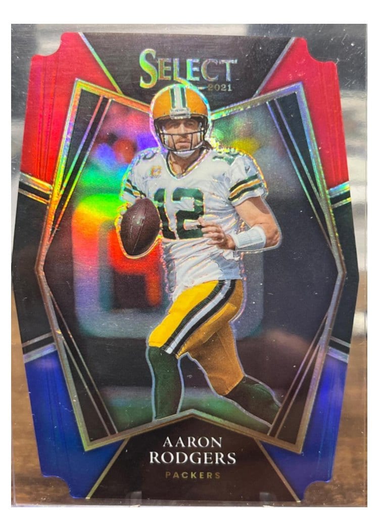 2021 Panini Select Base Set Aaron Rodgers #114 card
