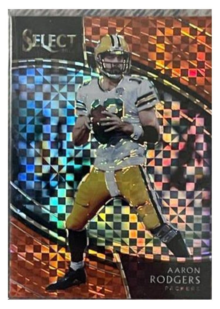 2021 Panini Select Base Set Aaron Rodgers #114 card