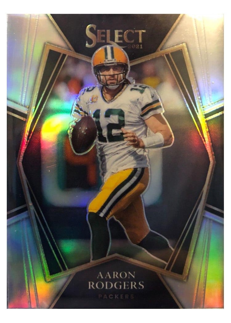2021 Panini Select Base Set Aaron Rodgers #114 card