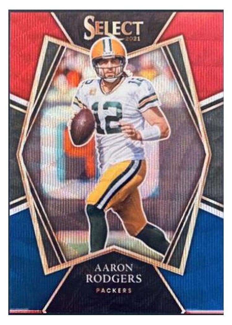 2021 Panini Select Base Set Aaron Rodgers #114 card