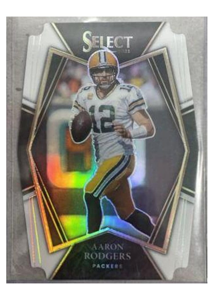 2021 Panini Select Base Set Aaron Rodgers #114 card
