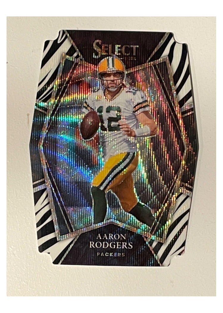 2021 Panini Select Base Set Aaron Rodgers #114 card